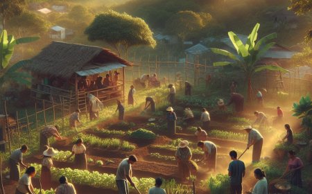 HUERTO COMUNITARIO COMUNIDADES MAYAS