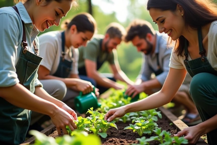 ¿Cuál es el objetivo principal del Huerto Comunitario?